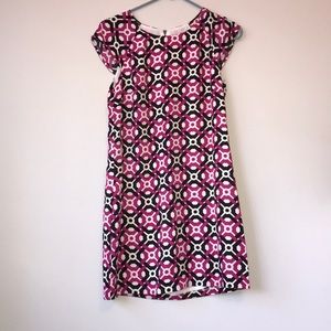 Laundry pink/black geometric dress